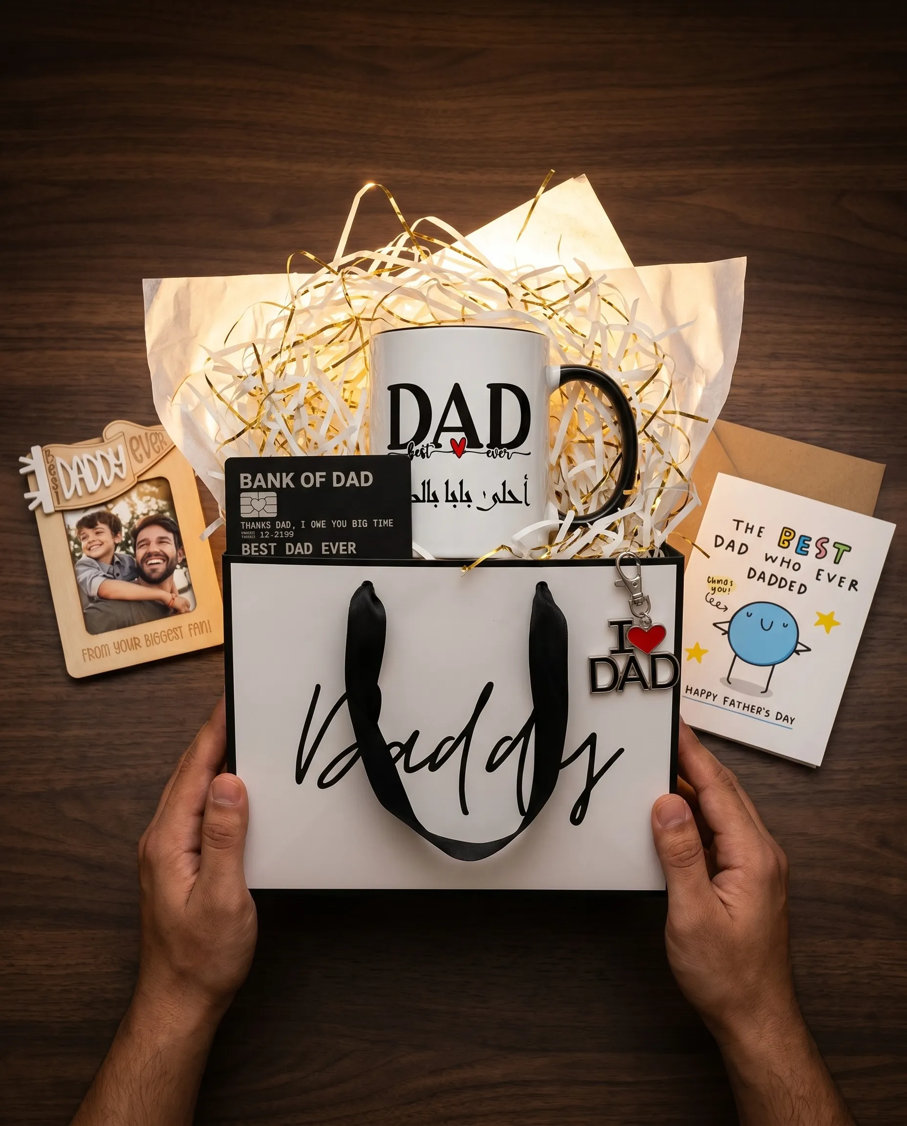 يا بيّي Father's Day gift bundle Lebanon 2026 — full bundle view